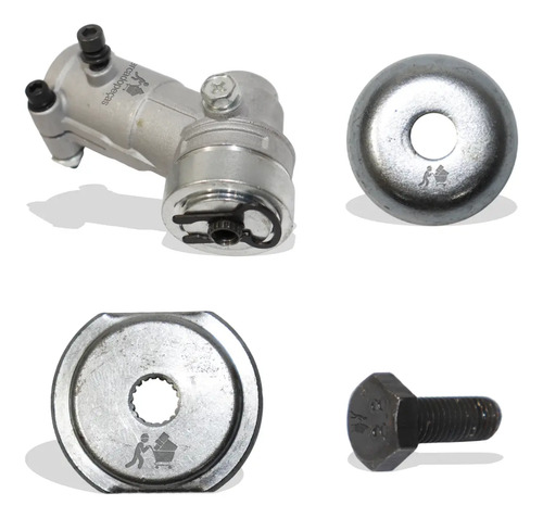 Transmissão roçadeira Shindaiwa 10T 24mm 10 estrias
