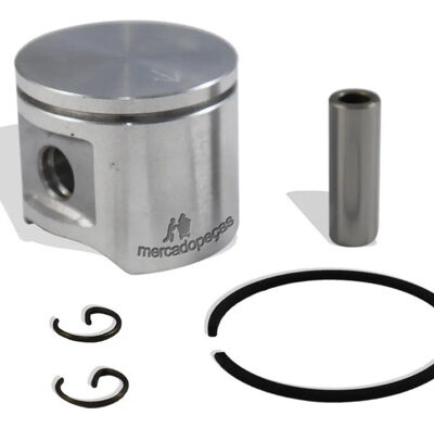 Kit pistão 42mm com pino e anéis para motosserra Husqvarna MS45