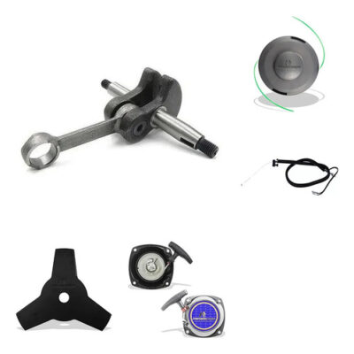 Kit virabrequim carretel acessório 2 peças para roçadeira Husqvarna 236R