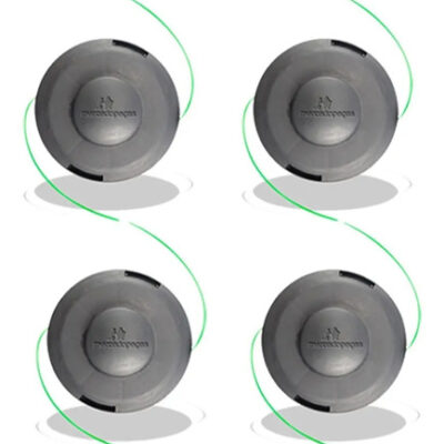 4 carretéis nylon para roçadeira Vulcan Tekna Toyama Nagano 43cc 52cc