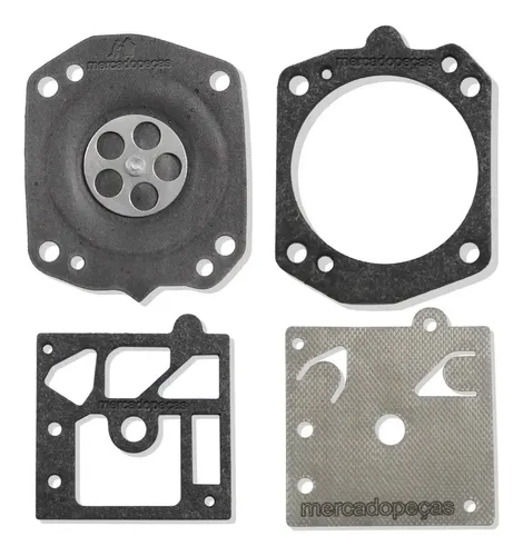 Reparo do carburador para motosserra Husqvarna 345, 257, Stihl MS460
