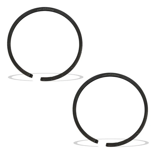 Kit 2 anel de pistão 34mm para roçadeira Husqvarna 226R