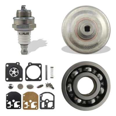 Kit 2x vela embreagem carburador rolamento para roçadeira Stihl FS160