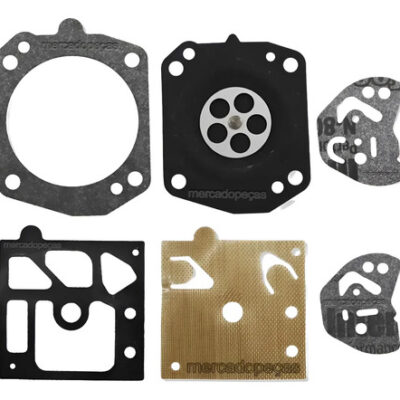 Reparo carburador para motosserra Husqvarna 257, 345, 350, Shindaiwa 510, 550, 577, 952