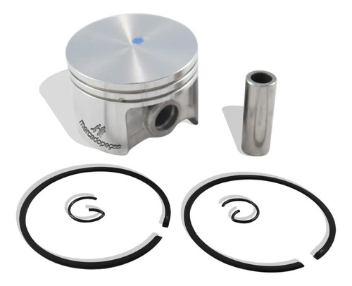Pistão 52mm com pino anéis travas para motosserra Stihl 038 380 381 382