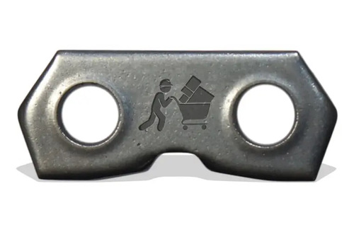 Elo de união sem rebite 0.404 1,6mm para corrente motosserra