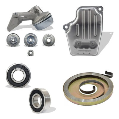 Kit transmissão escape rolamento partida para roçadeira Stihl FS120, FS200, FS44, FS55, FS80, FS85, KA85, Husq