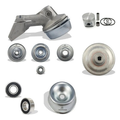 Kit transmissão pistão embreagem rolamento tampa para roçadeira Stihl FS120, FS200, FS44, FS55, FS80, FS85, KA