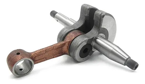 Eixo manivela com gaiola e juntas para motosserra Husqvarna 268, 272, 61 Nova - Imagem 2