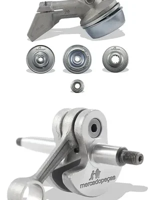 Kit transmissão com virabrequim para roçadeira Stihl FS120 FS44 FS55 FS80 FS85 KA85
