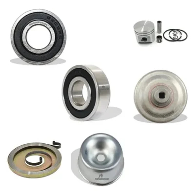 Kit 2x rolamento pistão embreagem partida tampa para roçadeira Stihl FS220 FS280 MS038 MS051 MS066 MS382 MS661