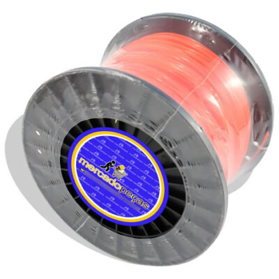 Bobina de fio nylon redondo 2,0mm 1kg para roçadeira Intertec