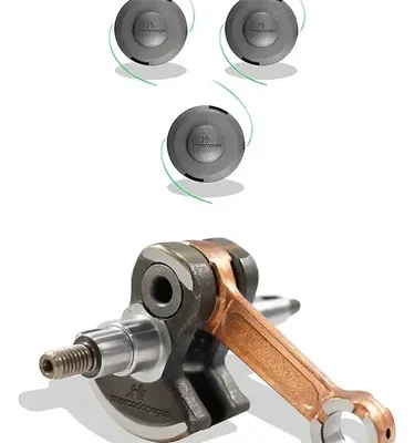 Kit 2x carretel virabrequim para roçadeira Intertec 430