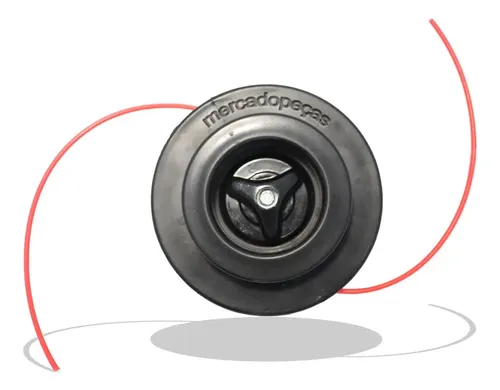 Carretel fio nylon para roçadeira Husqvarna 128R, 226R, 322R vermelho