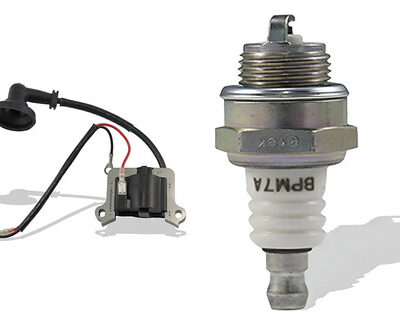 Kit bobina vela para roçadeira Azen Branco Ferrari Garthen