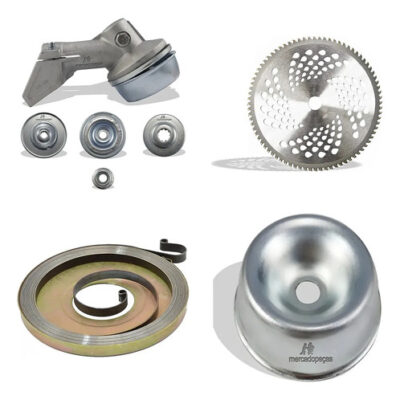 Kit transmissão lâmina partida tampa para roçadeira Stihl FS120 FS44 FS55 FS80 FS85 KA85 Husqvarna 128R 128RJ