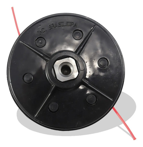 Carretel fio nylon raso para roçadeira Garthen CG550, Husqvarna, Toyama, Kawashima - Imagem 2