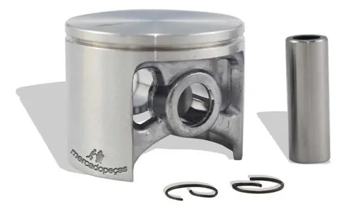 Pistão 54mm com anel e pino para motosserra Husqvarna 281 288 - Imagem 2