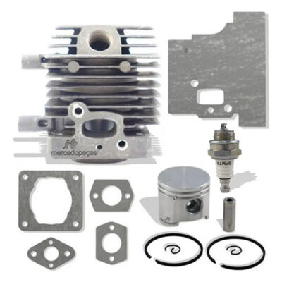 Cilindro com pistão, juntas e vela para roçadeira Stihl FS85, FS75, FS80
