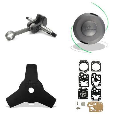 Kit virabrequim carretel lâmina carburador para roçadeira Husqvarna