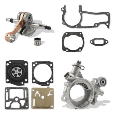 Kit virabrequim, juntas e carburador para motosserra Husqvarna 362, 365, 371, 372XP, 372