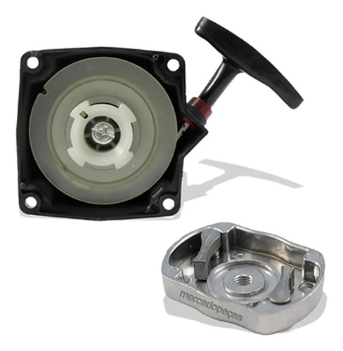 Tampa partida arrastador para roçadeira Garthen CG430 CG450 CG550 - Imagem 2