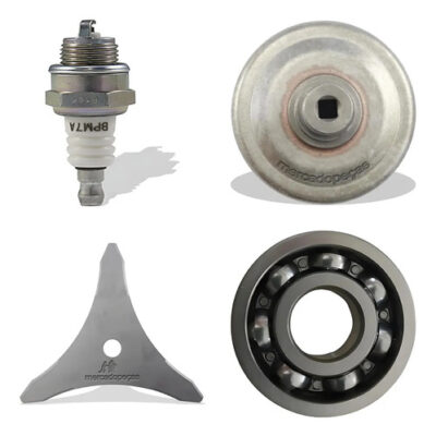 Kit 2x vela embreagem lâmina rolamento para roçadeira Intech Skim4200