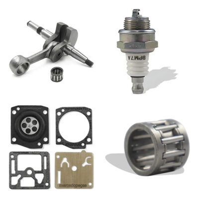 Kit virabrequim 2 velas reparo carburador rolamento para motosserra Stihl MS038 MS380 MS381