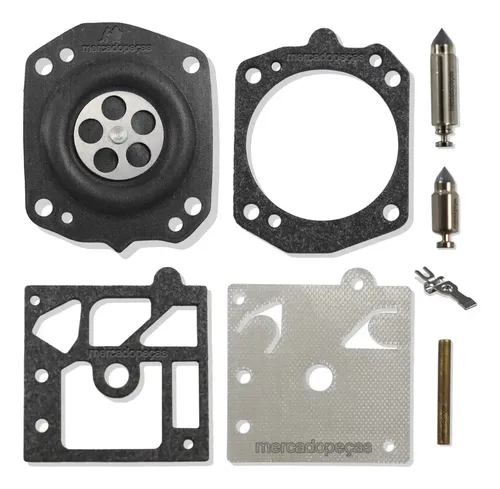 Reparo carburador para motosserra Stihl MS039, MS460, Husqvarna 361, 362, 371, 372, 390