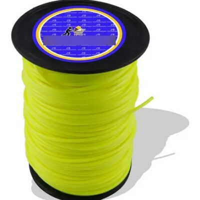 Bobina fio nylon quadrado 3mm 220m para roçadeira