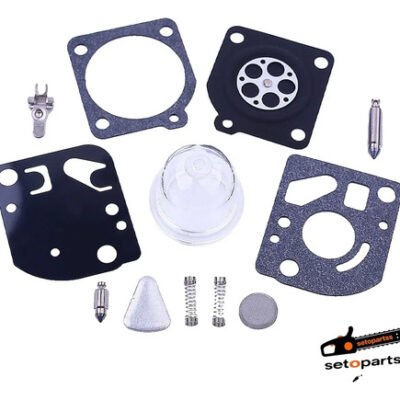 Reparo carburador kit com agulha para roçadeira Husqvarna 128R