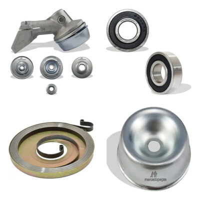 Kit transmissão rolamento partida tampa para roçadeira Stihl FS120 FS44 FS55 FS80 FS85