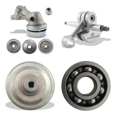 Kit transmissão virabrequim embreagem 2x rolamento roçadeira Stihl FS160 FS220