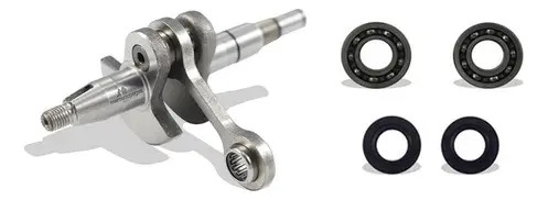 Eixo manivela rolamentos retentores para motosserra Stihl 170