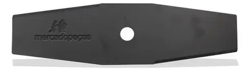 Faca 2 pontas 350 x 25 x 1,8mm para roçadeira Stihl FS85, FS88, FS108, Echo SRM22, Shindaiwa C35, C230, C350 - Imagem 2