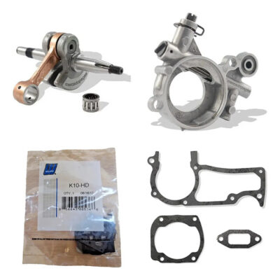 Kit virabrequim bomba reparo carburador 2x juntas para motosserra Husqvarna 362, 365, 371, 372, 372XP
