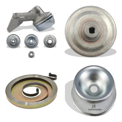Kit transmissão embreagem partida tampa para roçadeira Stihl FS120 FS44 FS55 FS80 FS85