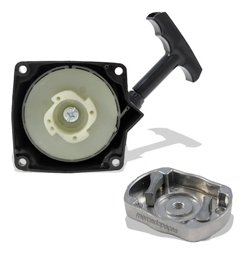 Partida e arrastador motor popa Moghi Jet Turbo 52cc 2T 3hp