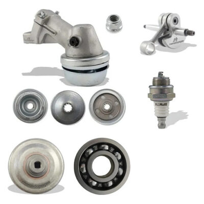 Kit transmissão virabrequim 2x vela embreagem rolamento para roçadeira Stihl FS160, FS220, FS280, FS290