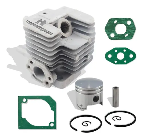 Kit cilindro compatível roçadeira Shindaiwa C230, F230, T230, DC230 com juntas