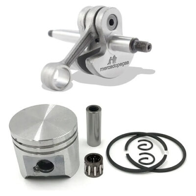 Kit virabrequim pistão para roçadeira Stihl FR220 FS160 FS220 FS280 FS290