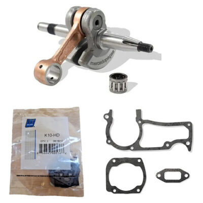 Kit virabrequim carburador 2x juntas para motosserra Husqvarna 371