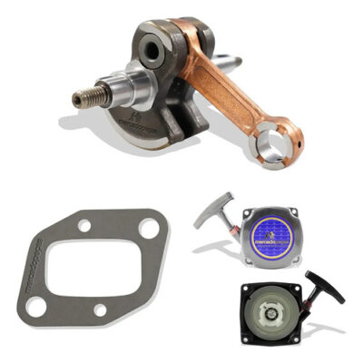 Kit virabrequim 2 juntas tampa para roçadeira Intertec 430 431 Toyama
