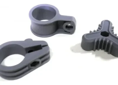 Kit fixação do suporte do cinto 32mm para roçadeira 62cc