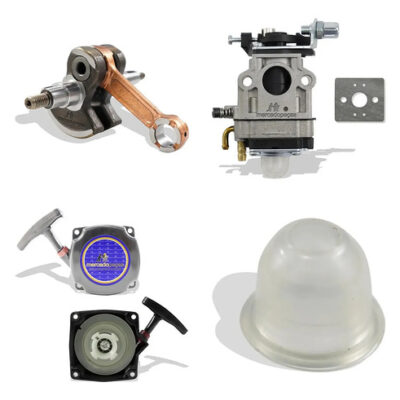 Kit virabrequim carburador tampa bulbo para roçadeira Intertec 430 431