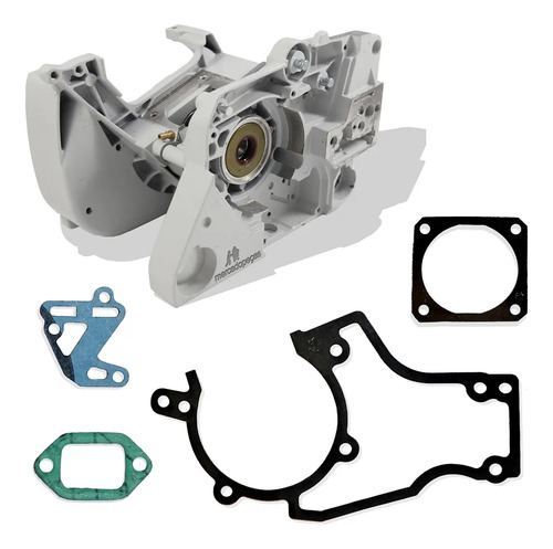 Carcaça virabrequim com kit juntas para motosserra Stihl MS381