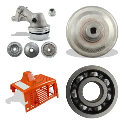 Kit transmissão, embreagem, tampa e rolamento para roçadeira Stihl FS160, FS220, FS280, FS290