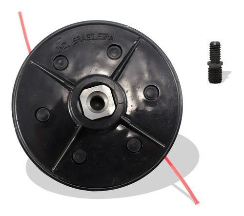 Carretel raso para roçadeira Stihl FS96 FS44 FS85 FR220 Shindaiwa - Imagem 2