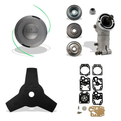 Kit 2x carretel transmissão para roçadeira Husqvarna 236R, 143R