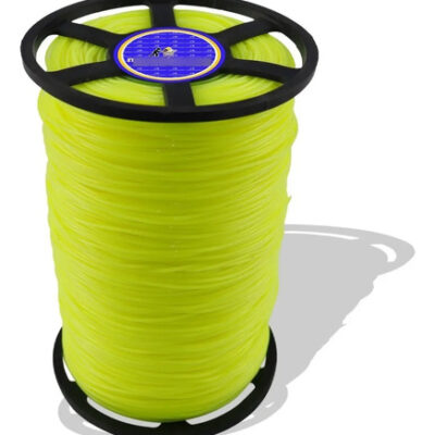 Bobina fio nylon redondo 1,5mm 1kg para roçadeira Intertec